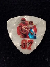 WONDERFUL PEARLOID TAYLOR SWIFT GUITAR PICK Kansas City Chiefs TRAVIS KELCE #87 