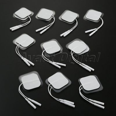 20Pcs Replacement Electrode Pads 5x5cm For Massagers Tens Units Therapy Machine