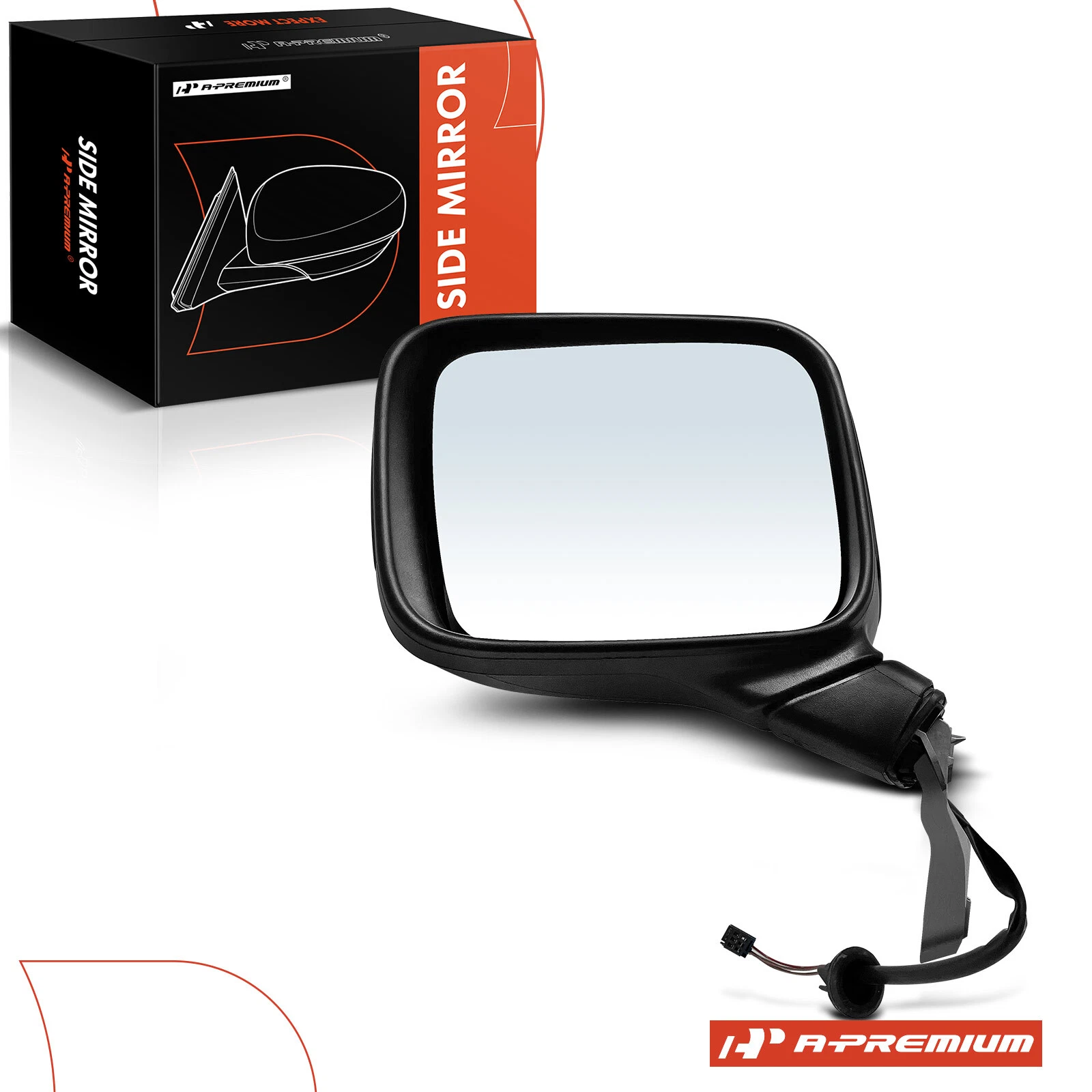 A-Premium Driver Power Mirror Manual Fold Heated for Jeep Renegade 2015-2018 L4
