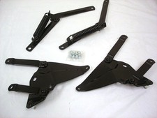 1941 1942 1946 1947 1948 Ford Hood Hinge Bracket Arm Spring Support Black