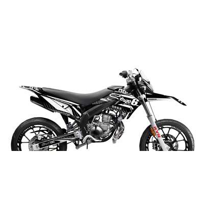 Deko Grafik Set Stage6 weiß Derbi 50 Senda R DRD RACING 2011-2013