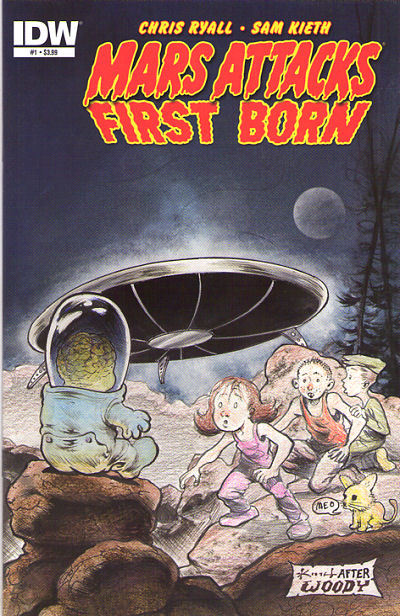 MARS ATTACKS First Born #1 Back Issue