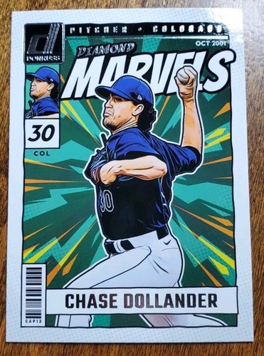 2024 Panini Donruss - Diamond Marvels #17 Chase Dollander (RC) - 第 1/2 張圖片