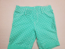 Circo Baby Girls' Green Soft Stretchy Polka Dots Shorts size 4T