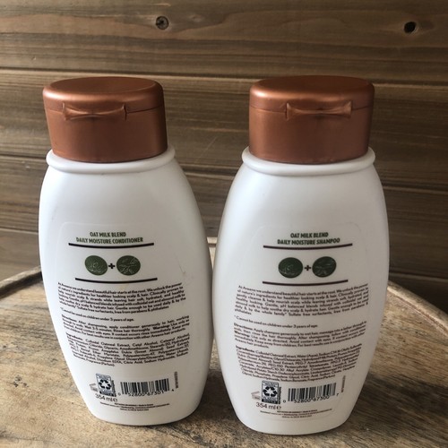 Aveeno Conditioner & Shampoo Set Scalp Soothing Oat Milk Blend 12 fl Oz New Open - Picture 5 of 5