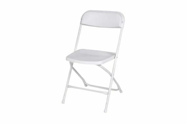 4 x White Folding Chair folding chairs camping chairs Exhibition Chairs