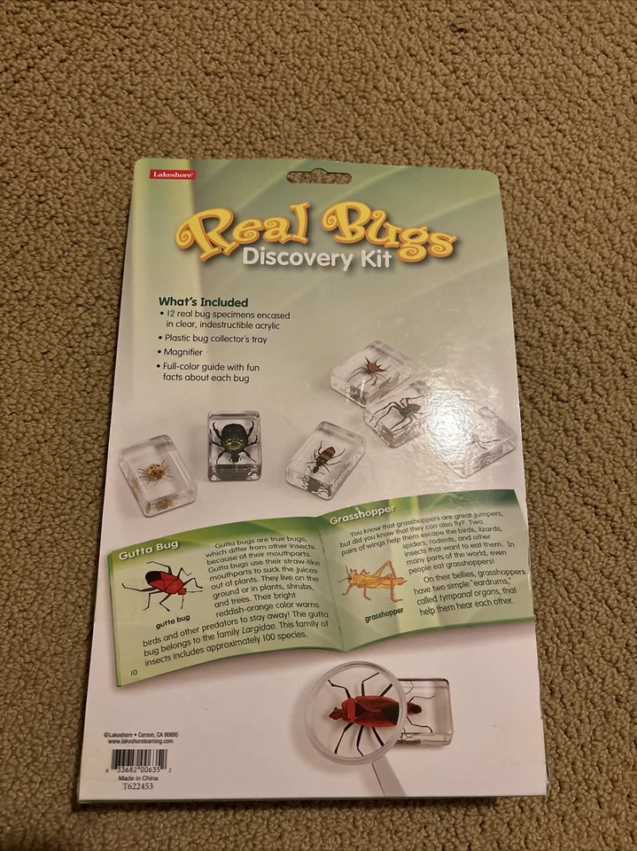 Lakeshore Real Bugs Discovery Kit, Learning Toys for children - Image 2 of 2