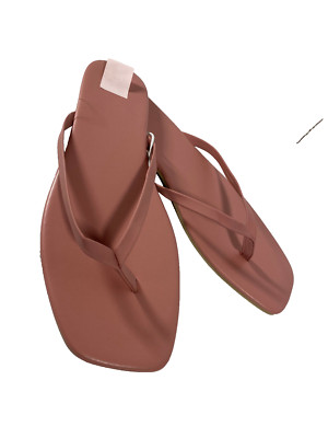 BNWT Ladies Sz 9 Anko Brand Casual Dusty Rose Sandals Flats Thongs Summer Shoes