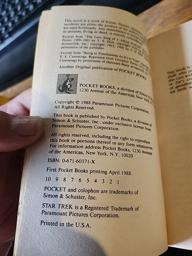 Star Trek: Time For Yesterday #39 First Ppb Ed - Picture 7 of 7