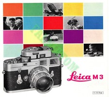 Vintage Leica M3 Brochure