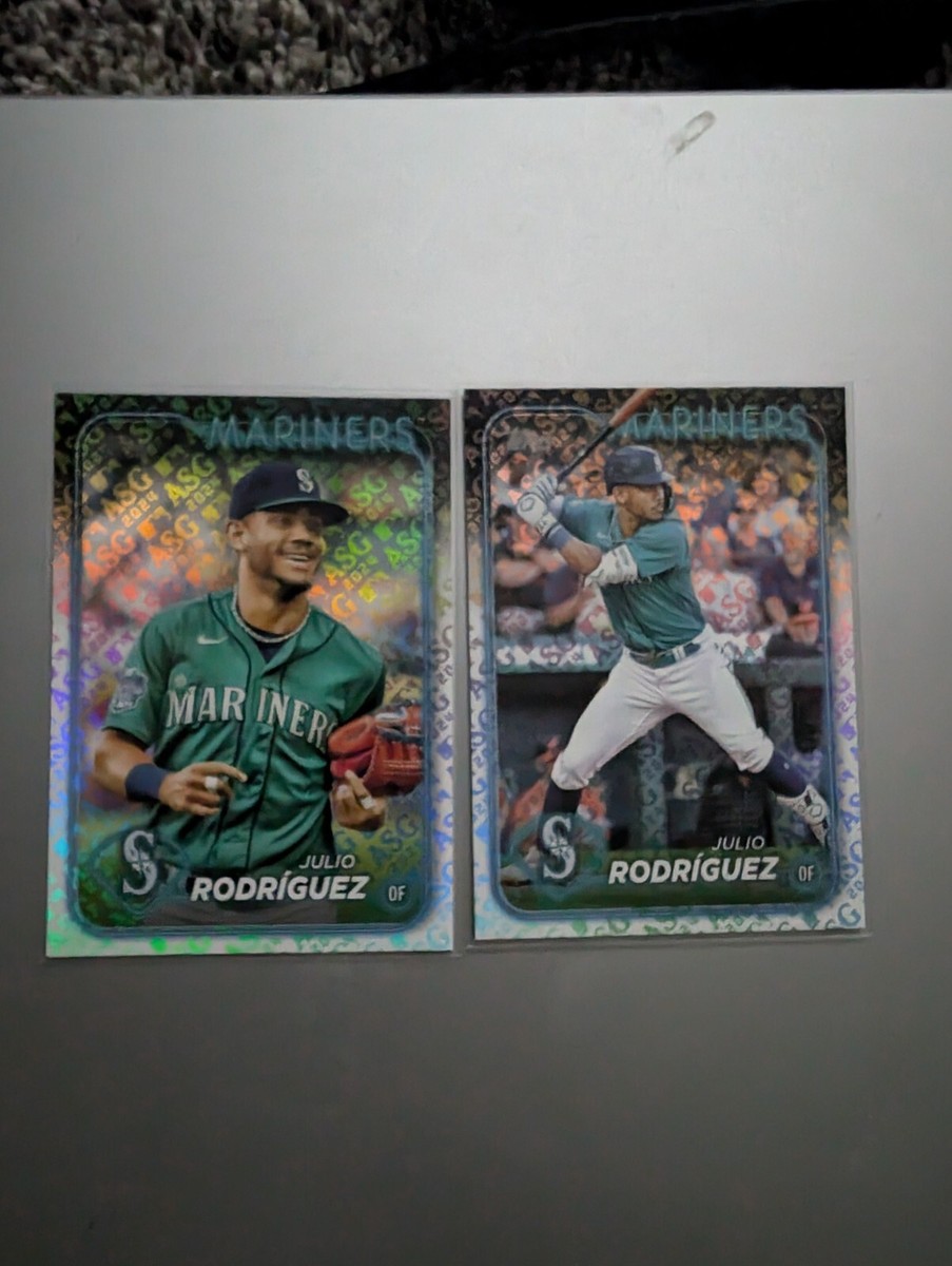 Julio Rodriguez - 2024 Topps Series 1 .. 1 of 5 And #44 | eBay Julio Rodriguez - 2024 Topps Series 1 .. 1 of 5 And #44 | eBay