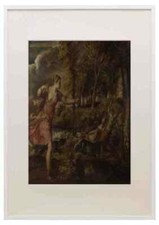 Titian The Death Of Actaeon A3 A4 Framed Print Picture