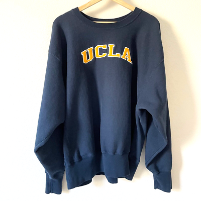 Vintage Y2K UCLA Champion Reverse Weave Crewneck Sweatshirt Mens 