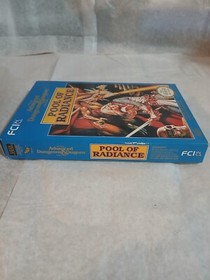 Pool Of Radiance AD&D Dungeons & Dragons (NES, 1991) Box Only