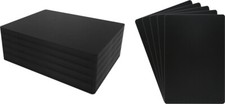 150 Magazine Bin Index Divider Cards - 8-1/4" x 11-3/4" - Black Standard 30mil