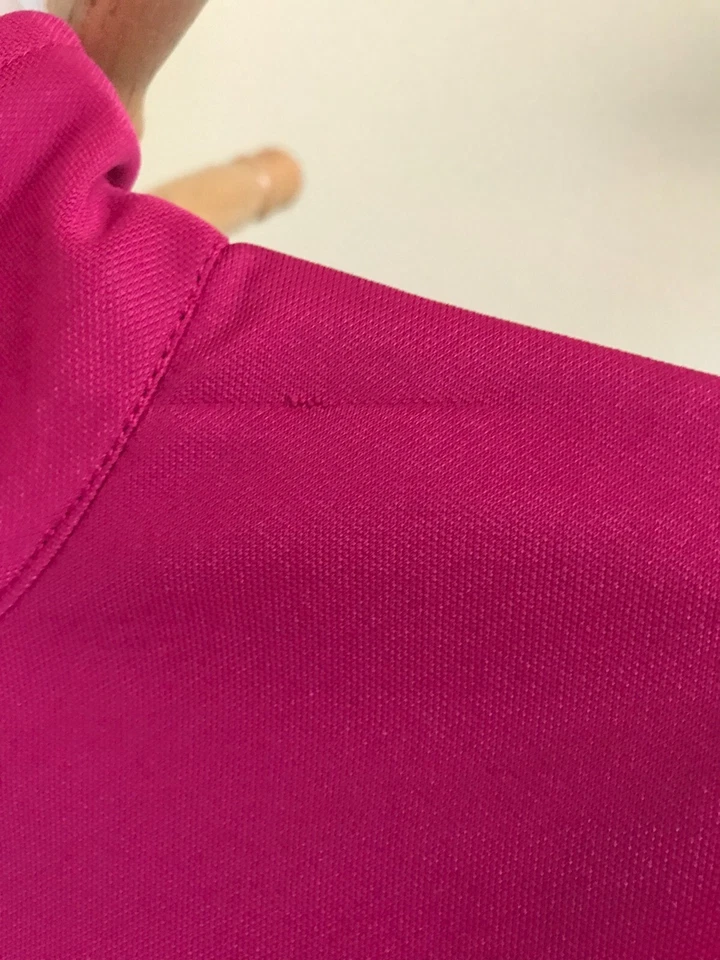 Girl's Danskin L (10-12) Pink Long Sleeves Activewear  Sports/Jogger Top - Image 3 of 4