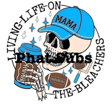 Sublimation Print Football Bleachers Ready To Press Heat Transfer