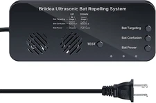 Briidea Ultrasonic Bat Removal, Bat Away System, Demands Bats to Flee, Human and