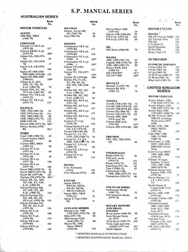 Gregorys Mazda 1000 (67-68), Mazda 1300 (70-73) Workshop Repair Manual MPN GR92 - Picture 2 of 2