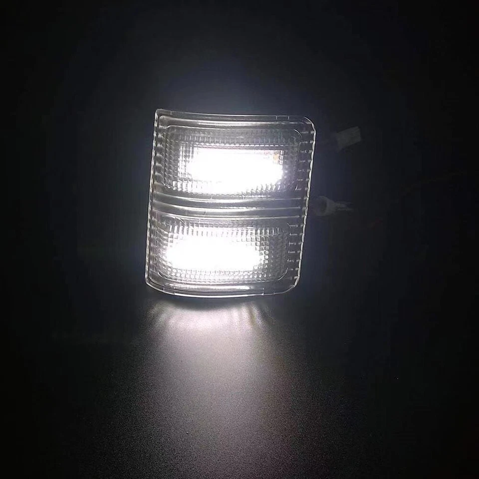 2 PIEZAS LED Luces de señalización de espejos laterales para 08-16 Ford F250 F350 F450 F550 Super Duty Foto 2 de 4