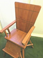 antiques Lehman baby guard high chair