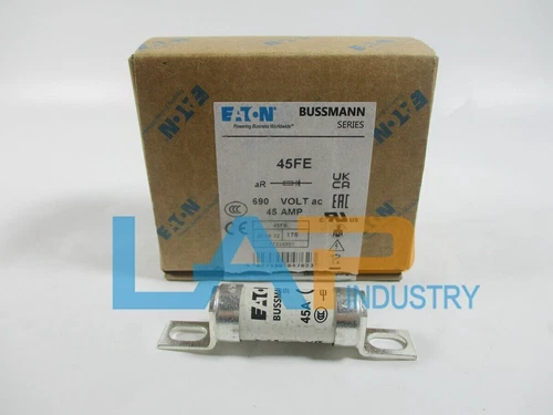 10PCS/1BOX Eaton BUSSMANN fuse HRC ceramic fuse BS88:4 690V 45A 45FE