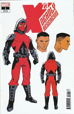 X-23 DEADLY REGENESIS #1 (2023) BAZALDUA INCENTIVE 1:10 DESIGN VARIANT~UNREAD NM