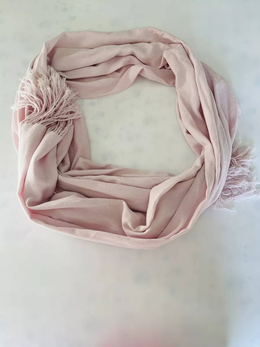 Pink scarf online clearance