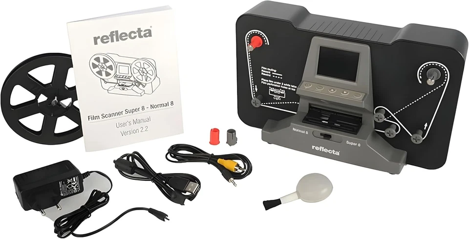 REFLECTA SUPER 8 und NORMAL 8 SCANNER | MIETEN / LEIHEN | (bis 12,7cm Spulen) - Bild 3 von 4