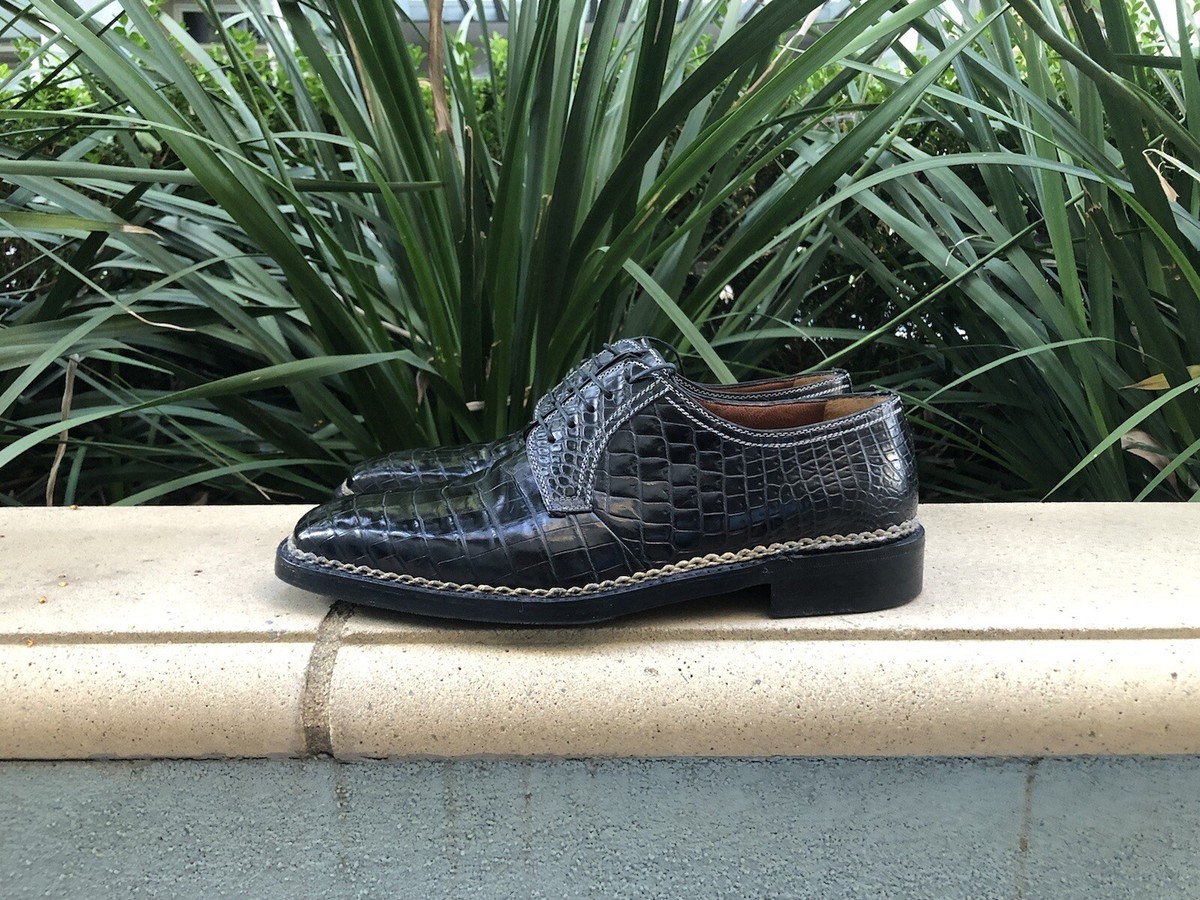 Testoni Crocodile Shoes, 7.5 US. | eBay