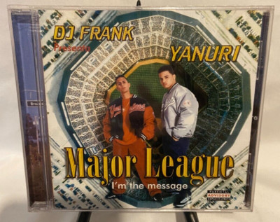 DJ FRANK PRESENTA YANURI -MAJOR LEAGUE I'M THE MESSAGE CD NEW REGGAETON HIP HOP