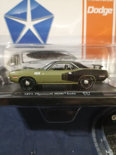 3 Hotweels M2 Auto-driver 1971 Plymouth Hemi Cuda.Mopar 70 - Foto 8 di 10