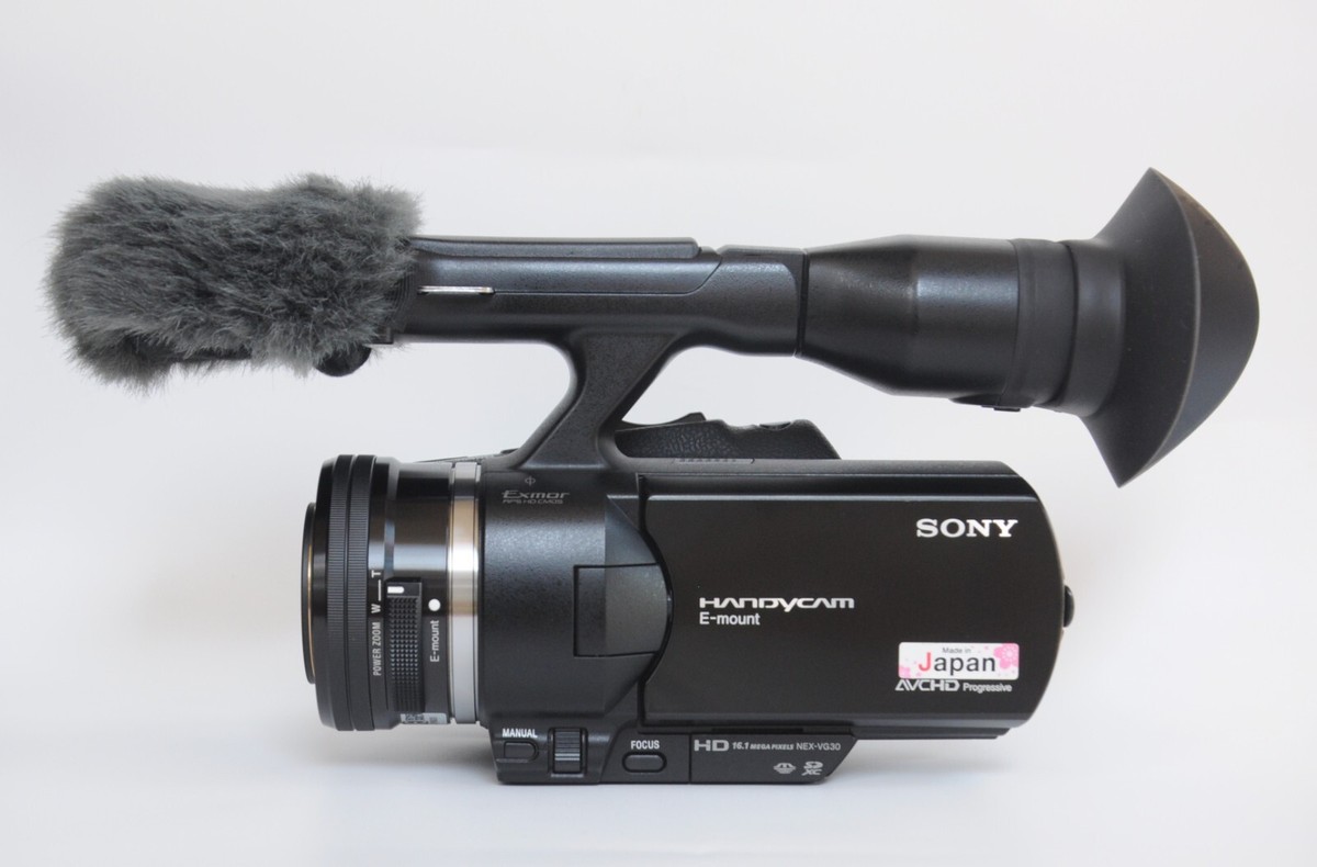 Sony Interchangeable Lens HD Camcorder NEX-VG30 With Lens Sony Interchangeable Lens HD Camcorder NEX-VG30 With Lens