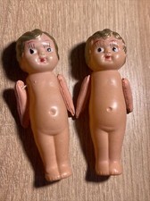 Vintage CELLULOID Doll Girl Occupied Japan 1920s Bobbed Hair Antique 3  LOT 2