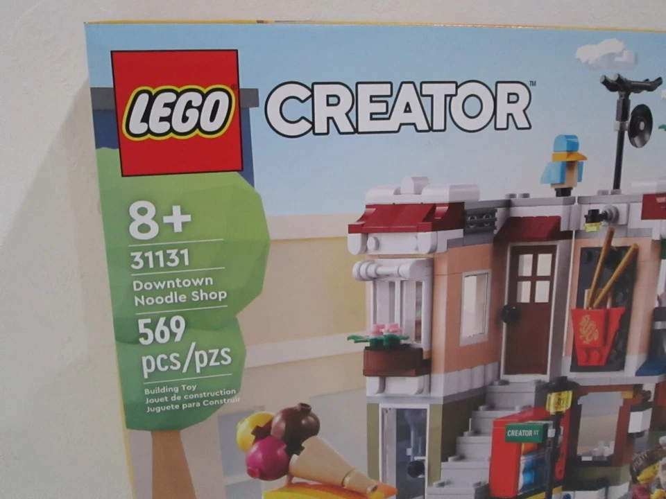 Lego Creator 3 in 1 set 31131 Downtown Noodle Shop *BRAND NEW!* city restaurant - Image 3 of 4