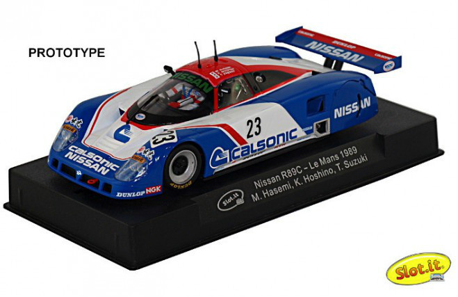 SLOT IT Nissan R89C Calsonic #23 LeMans 1989 SICA28A Brand