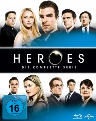 Heroes - Gesamtbox / Season 1+2+3+4 # BLU-RAY-BOX-NEU
