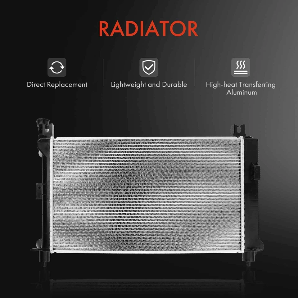 Radiador para Chrysler Town & Country Dodge Grand Caravan 1993-1995 Plymouth 3,3 L Foto 2 de 4