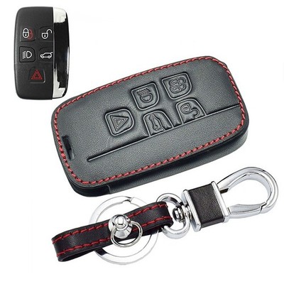 Leder Autoschlüssel Fall Für Land Rover Sport Evoque LR4 Fernbedienung Nützlich