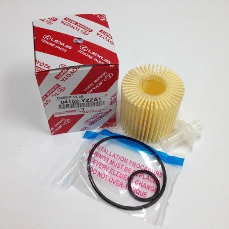SET OF 10 OIL FILTER Genuine OEM 04152-YZZA1 Fits LEXUS SCION TOYOTA RAV4 Cars - Image 3 of 4