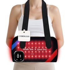 Red Light Therapy for Hands  Wrists, Cordless DualHand Infrared Therapy Muff...