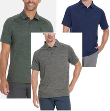 Hurley Men's Performance Polo Moisture Wicking Stretch Fabric Tagless Neck