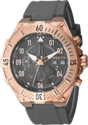 Invicta Aviator Ascend Men s 50mm Rose Gold Watch - Brand New!!
