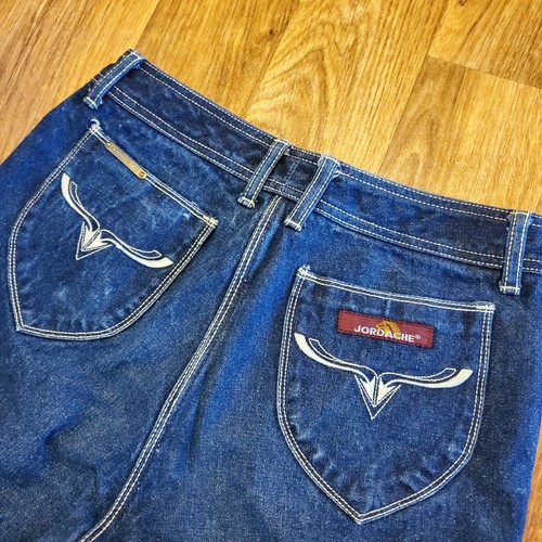 Vtg Jordache Jeans Women 31 Blue Fuller Fit High Waist Straight Leg Denim - Picture 5 of 9