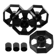 Easy Install Tape Dispenser Plastic Core Replacement Wheel for Tape Applicator