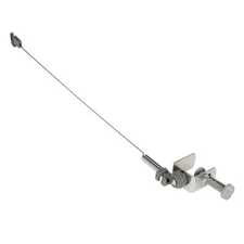 Household Essentials 175 Flexible Iron Cord Minder Silver Powder Coated 18-Inch