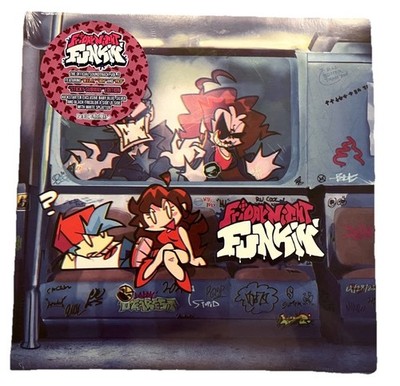 Newgrounds Friday Night Funkin OST Vinyl Record Kickstarter Exclusive