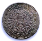 SC-Germany. With the title Ferdinand II. Taler 1627, Nuremberg. Silver 28.8 g.