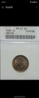 1909 1C Indian Head Penny ANACS MS61RB "Soapbox" #1214138