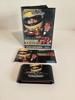 Super Monaco GP II Sega Genesis CIB Complete TESTED